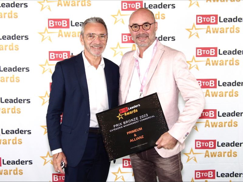 BtoB Awards : Primeum remporte le Prix Bronze 2023 du Management Commercial